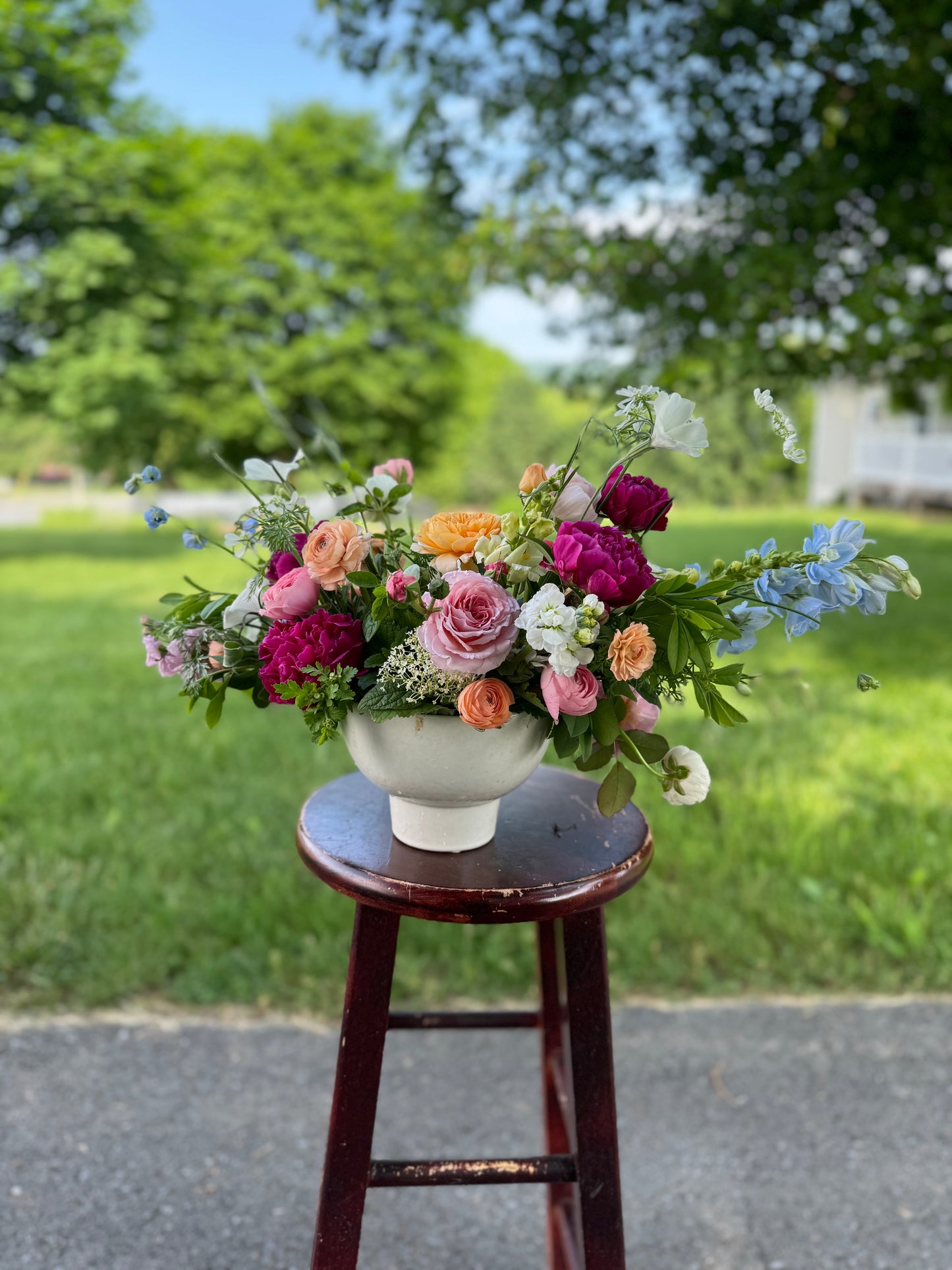 Large Compote Arrangement